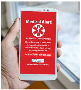 My Medical Choice Mobile Phone Screensaver