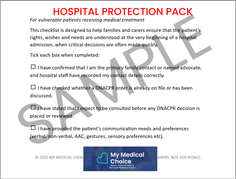 Hospital Protection Pack