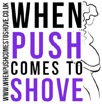 My Medical Choice sponsors natural birth service, When Push Comes to Shove When Push Comes To Shove logo