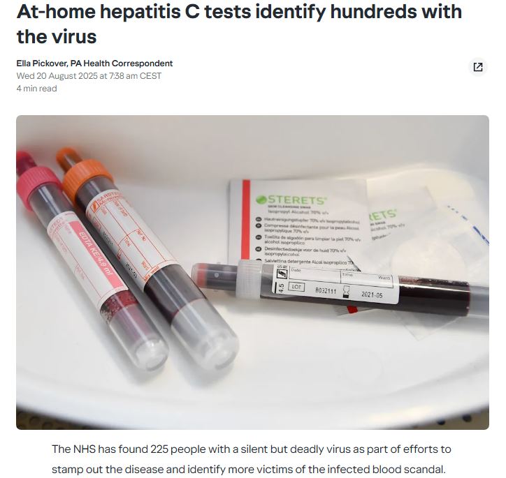 hepatitis home kit