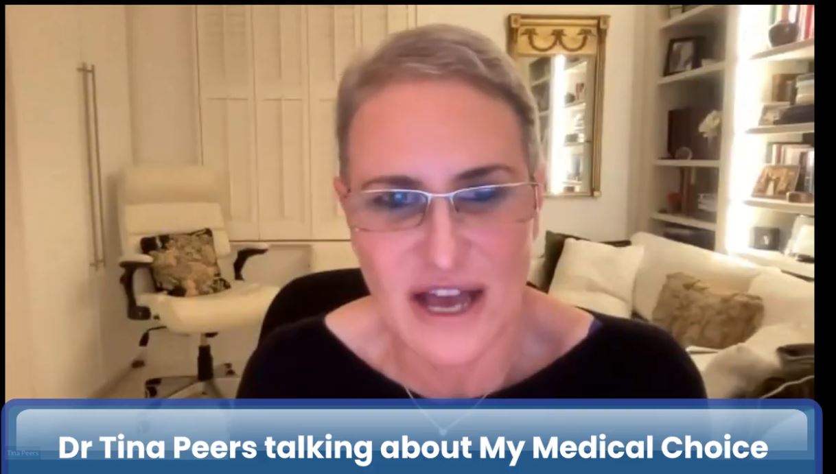Dr Tina Peers talking about My Medical Choice